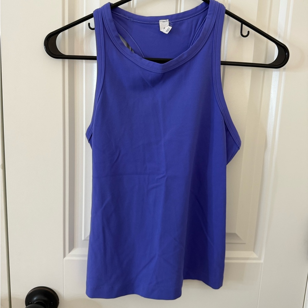 Lululemon Align Tank High Neck Waist Length (Charged Indigo)